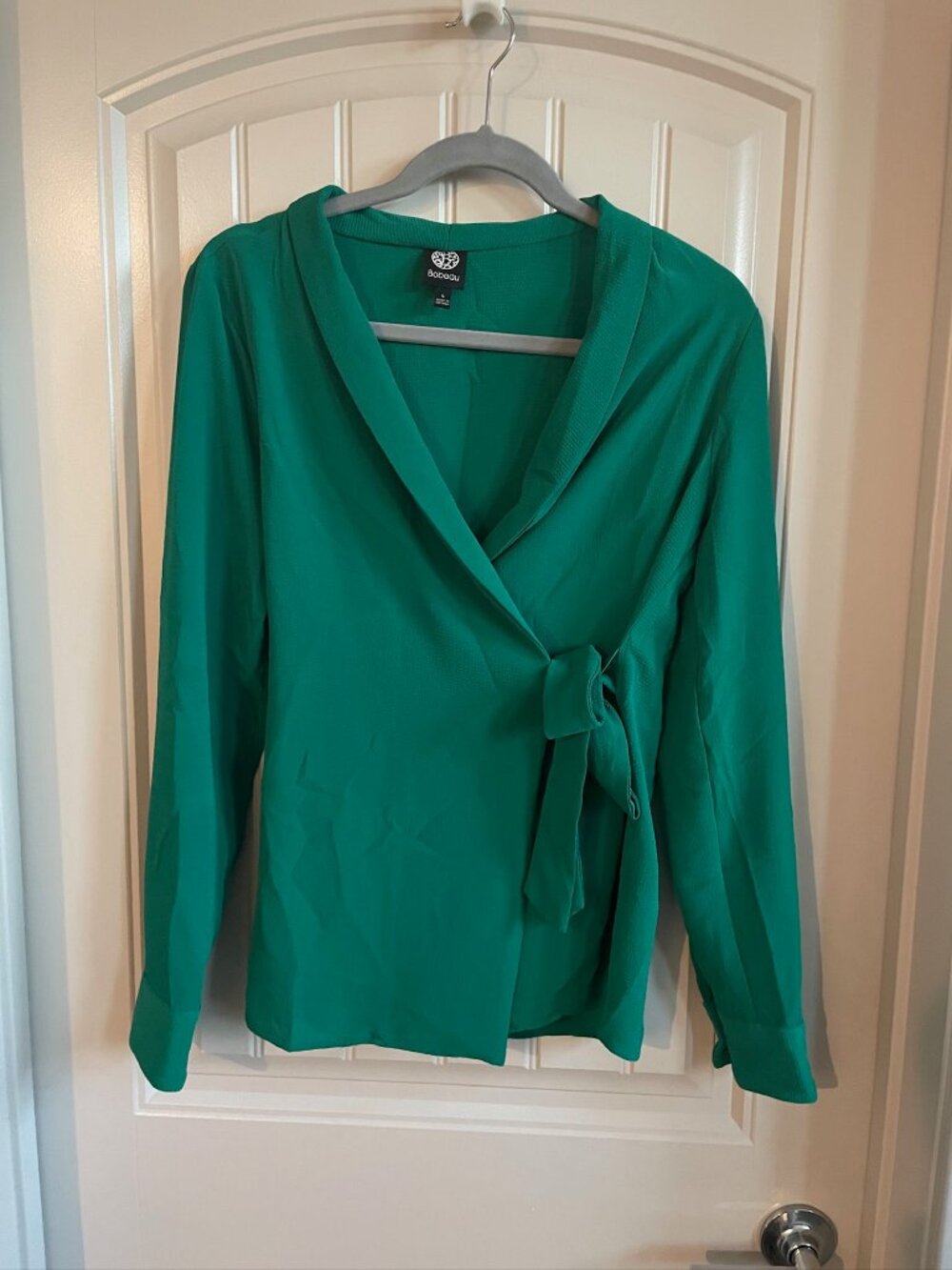 Bobeau Green Blouse Size Small